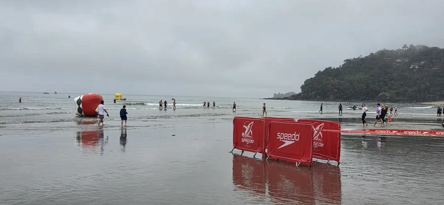 Uma arena à beira-mar