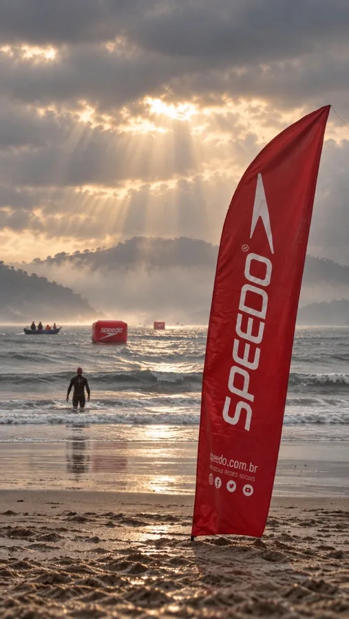 Speedo · presença na praia